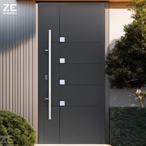 Алюминиевая входная дверь SOLID DOOR Aluvet Esthetic, арт. 222101