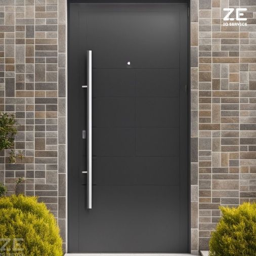 Алюминиевая входная дверь SOLID DOOR Aluvet Esthetic, арт. 222002