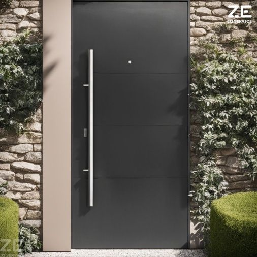 Алюминиевая входная дверь SOLID DOOR Aluvet Esthetic, арт. 222001